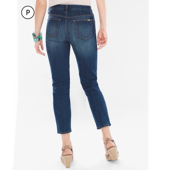 Chico’s So Slimming Girlfriend Slim Leg Crop - Picture 2 of 8